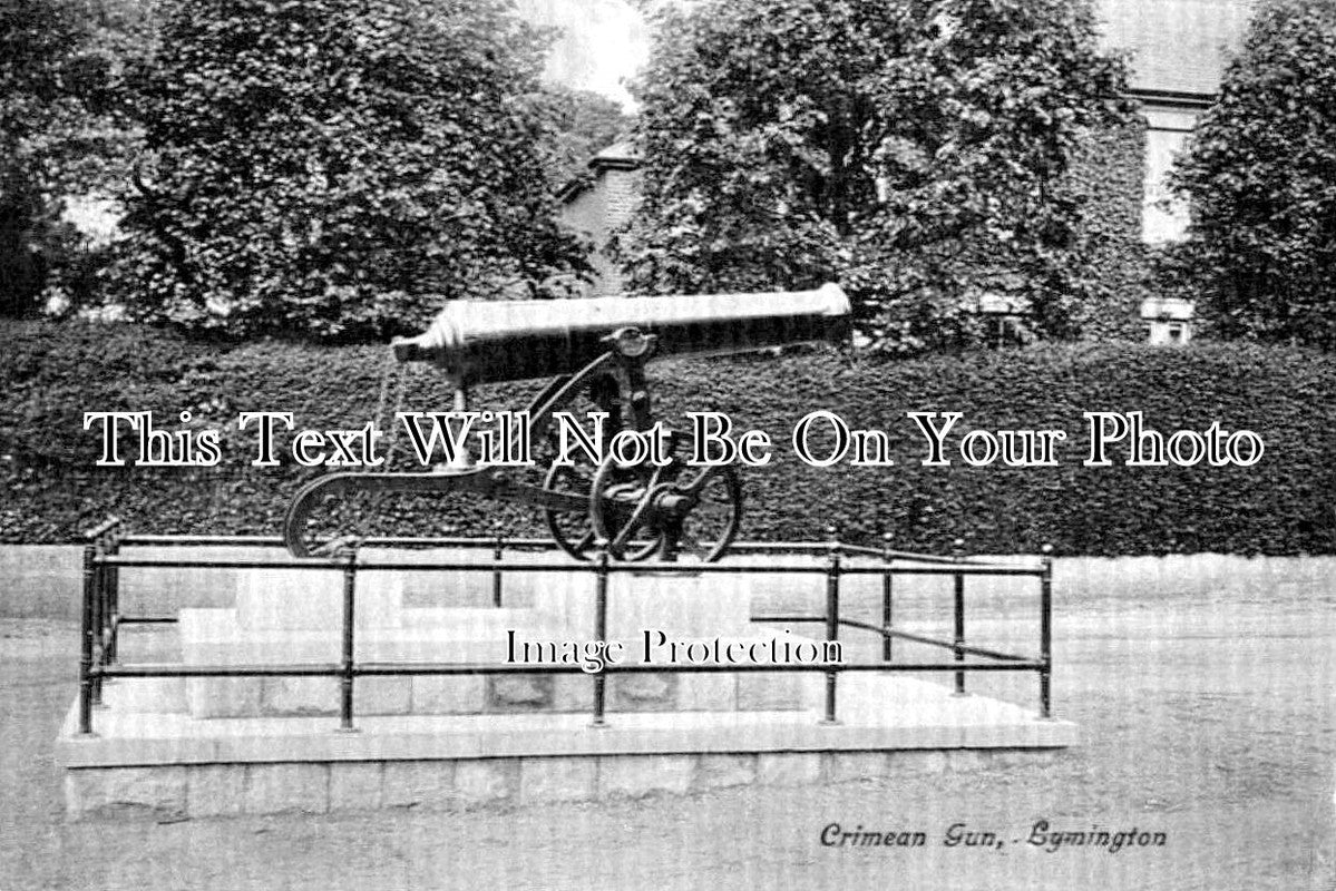 HA 2435 - Crimean Gun, Lymington, Hampshire c1914
