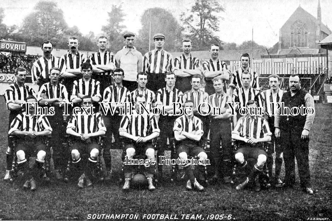 HA 2436 - Southampton Football Club, Hampshire 1905-06