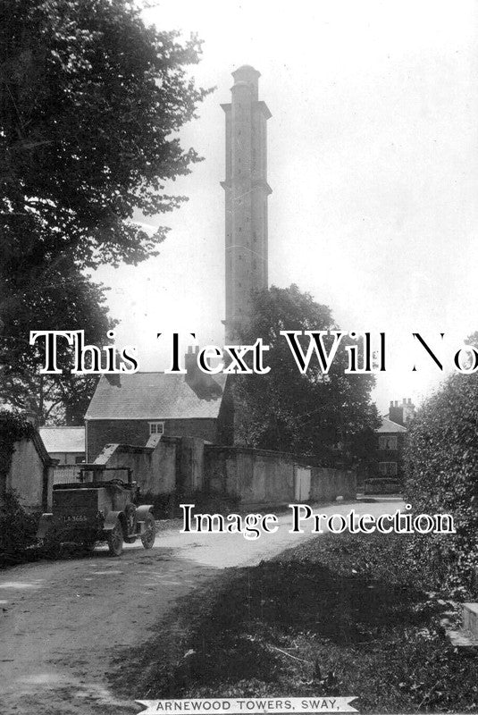 HA 2446 - Arnewood Towers, Sway, Hampshire c1914