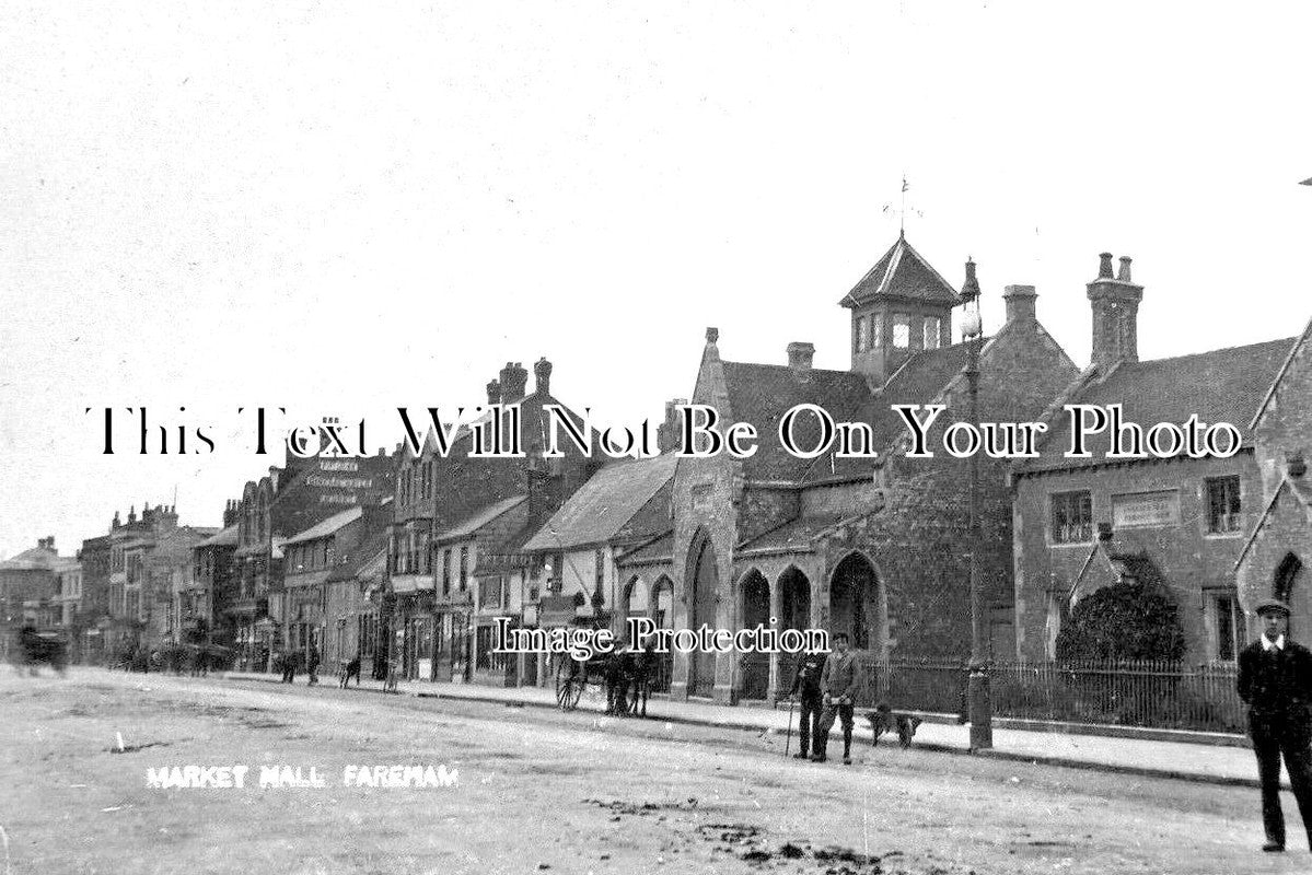 HA 2502 - Market Hall, Fareham, Hampshire c1914