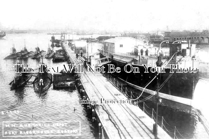 HA 2515 - The Submarine Depot Fort, Blockhouse, Gosport, Hampshire