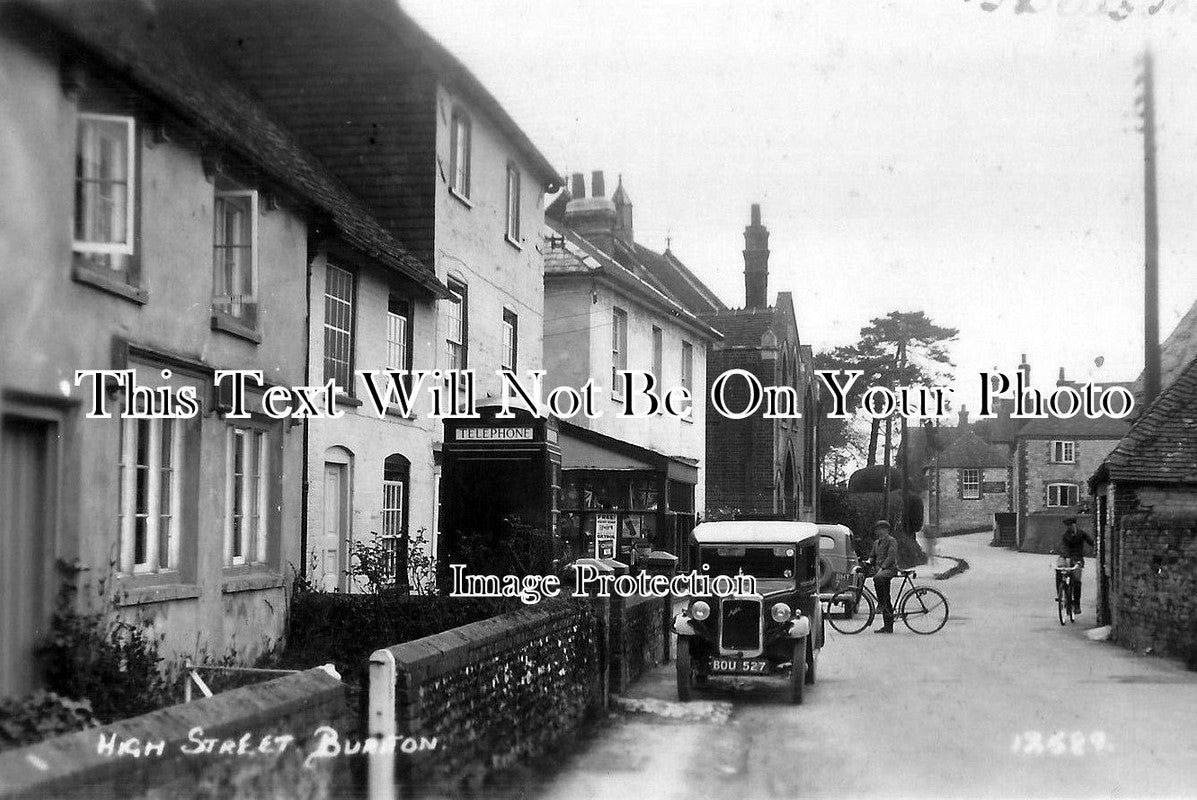HA 252 - High Street, Buriton, Hampshire c1938