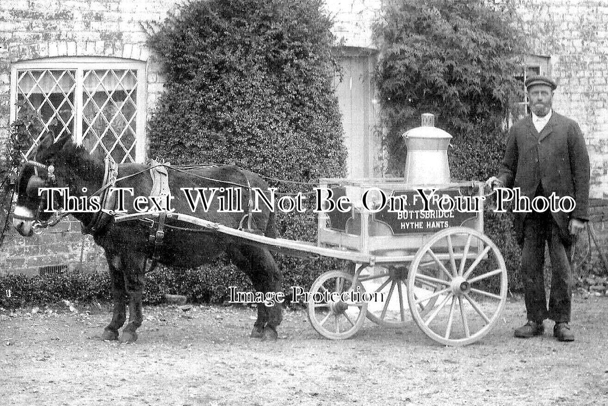 HA 2523 - Milk Cart, Hythe, Buttsbridge, Southampton, Hampshire