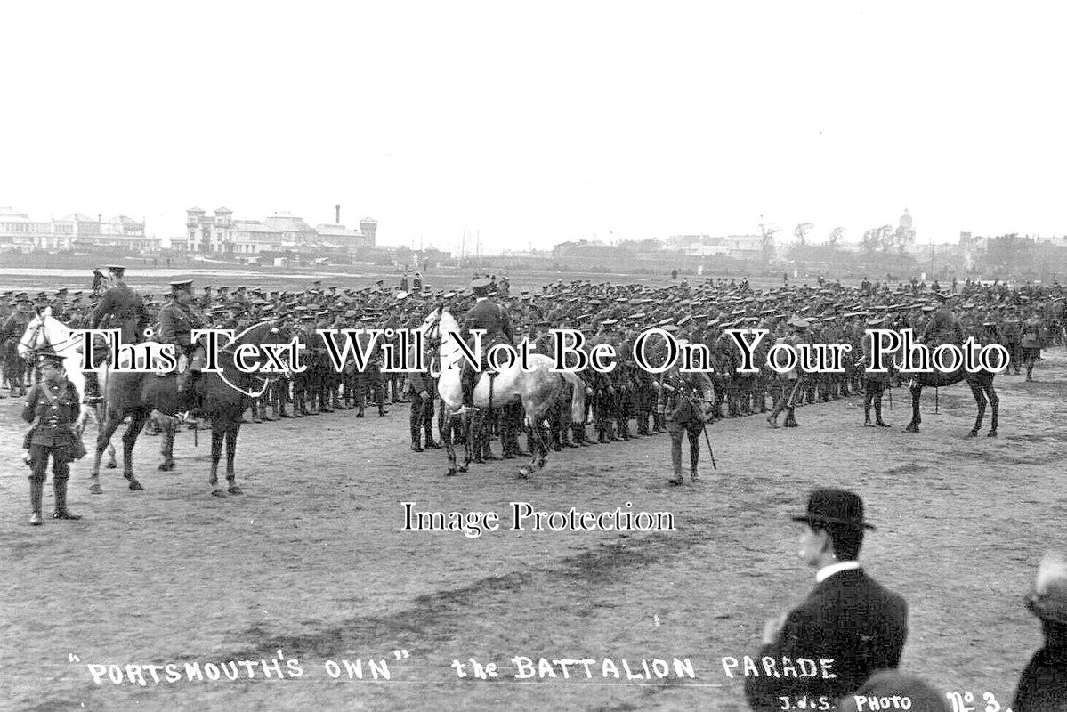 HA 2540 - The Battalion Parade, Portsmouth, Hampshire