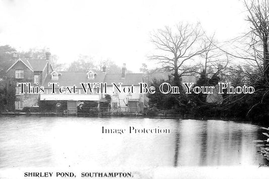 HA 2552 - Shirley Pond, Southampton, Hampshire c1909