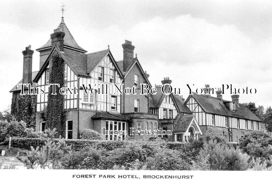 HA 2603 - Forest Park Hotel, Brockenhurst, Hampshire