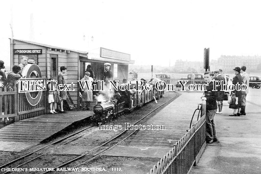 HA 2623 - The Childrens Miniature Railway Station, Southsea, Hampshire 1937