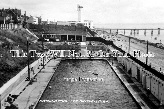HA 263 - Bathing Pool, Lee On The Solent, Hampshire