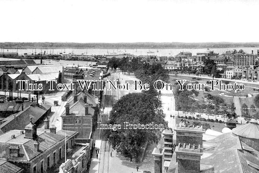 HA 2638 - Top Of Great Western Hotel, Southampton, Hampshire c1913