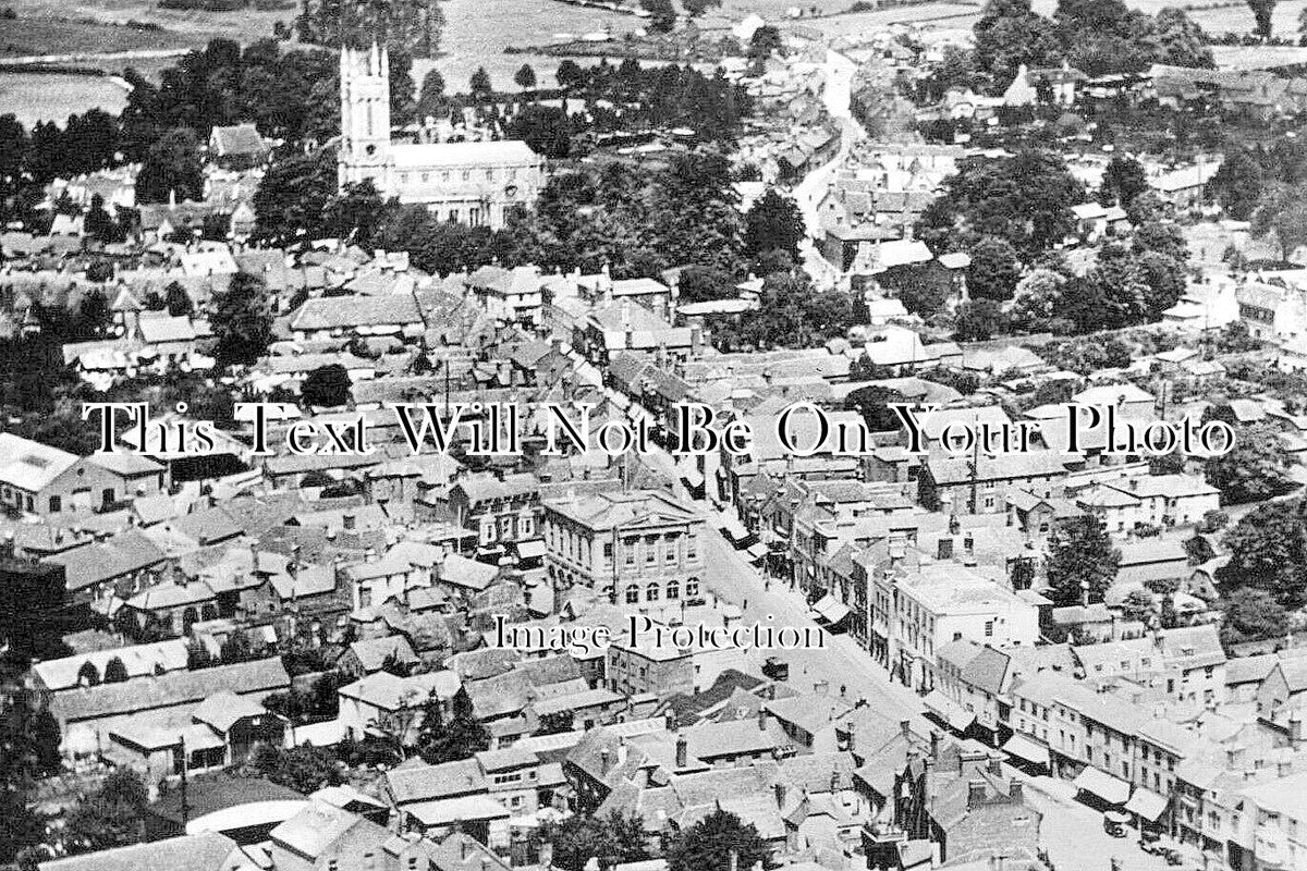 HA 2657 - Andover High Street From The Air, Hampshire