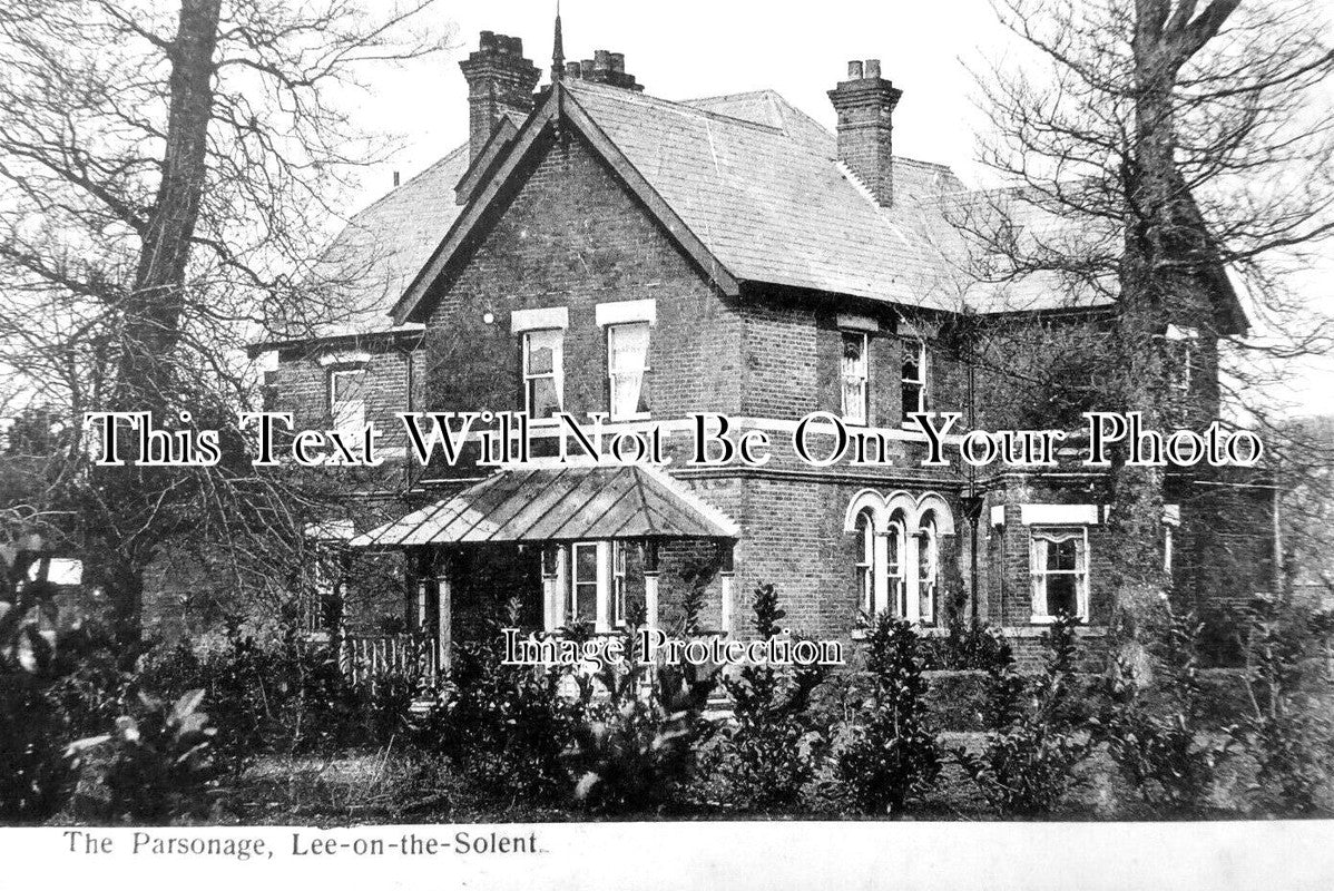 HA 2663 - The Parsonage, Lee On The Solent, Gosport, Hampshire c1906
