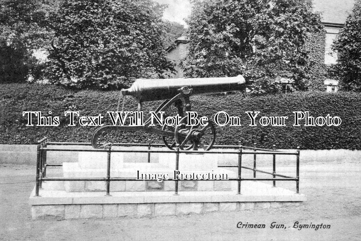 HA 2703 - The Crimean Gun, Lymington, Hampshire c1905