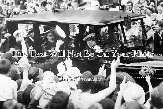 HA 2706 - King George V Royal Visit To Portsmouth, Hampshire 1935