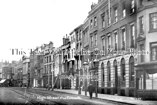 HA 2744 - High Street, Portsmouth, Hampshire c1912