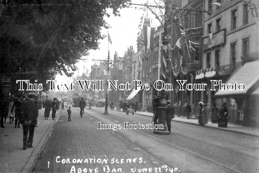 HA 2760 - Above Bar Street Coronation, Southampton, Hampshire 1911