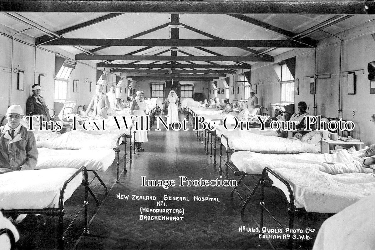 HA 2832 - Ward, New Zealand General Hospital, Brockenhurst WW1