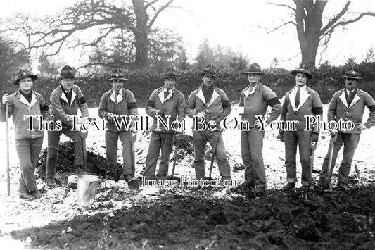 HA 2847 - Group Of Soldiers, New Zealand General Hospital, Brockenhurst WW1