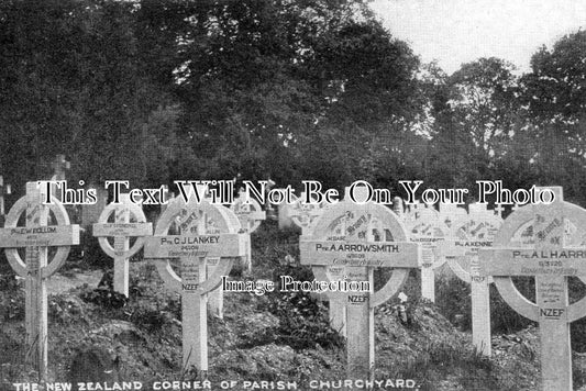 HA 2859 - New Zealand Corner Of Parish Churchyard, Brockenhurst Church