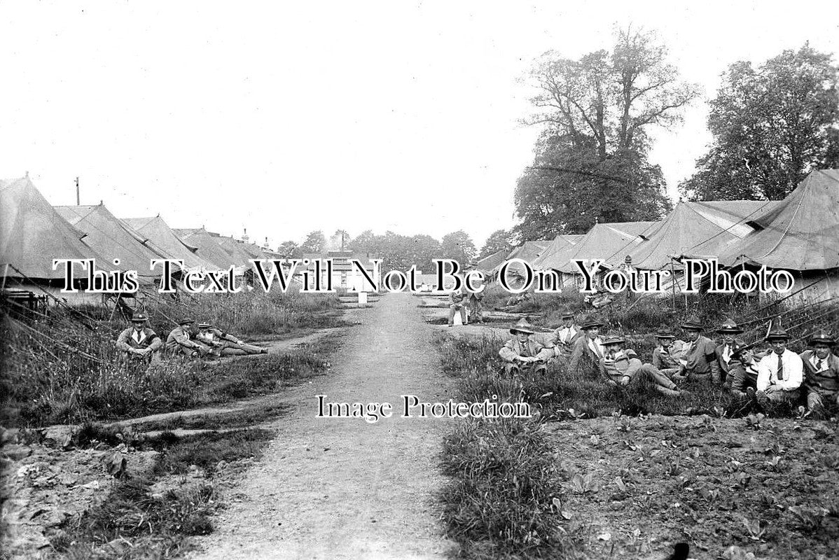 HA 2875 - Tents, New Zealand General Hospital, Brockenhurst WW1