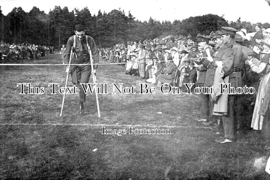 HA 2877 - Patients Race, New Zealand General Hospital, Brockenhurst WW1