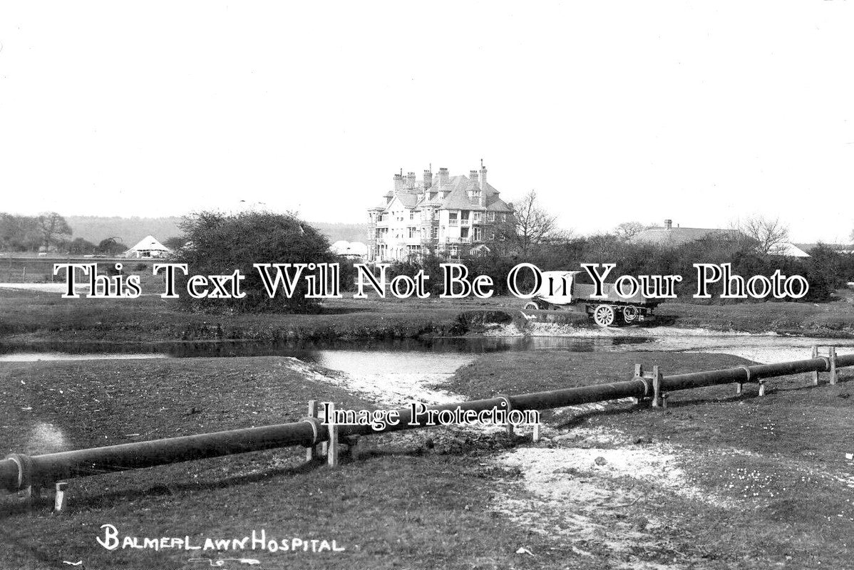 HA 2886 - Balmer Lawn Hospital, New Zealand, Brockenhurst WW1