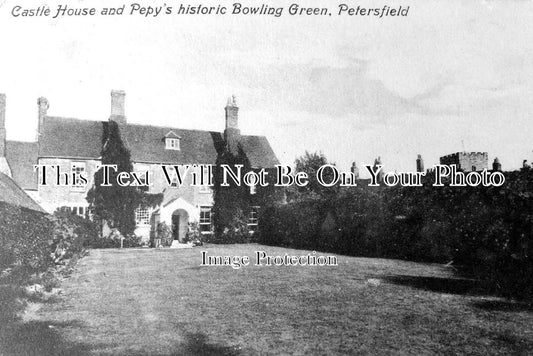 HA 2904 - Castle House & Pepys Bowling Green, Petersfield, Hampshire