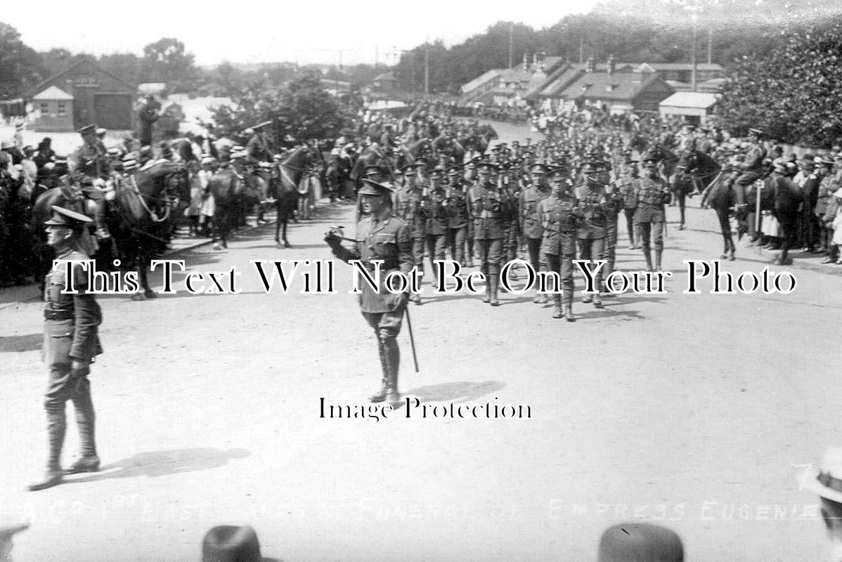 HA 2937 - Funeral Of Empress Eugenie, Farnborough, Hampshire