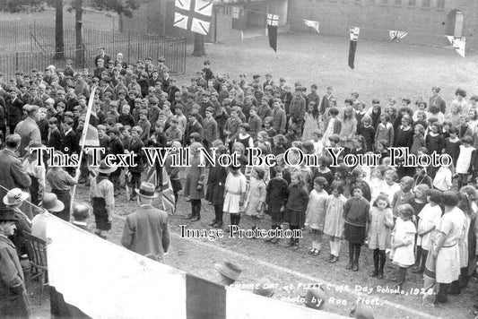 HA 2950 - Fleet C Of E School, Empire Day, Hampshire 1926