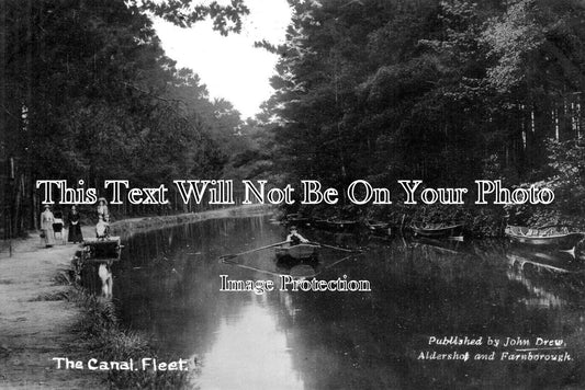 HA 2964 - The Canal At Fleet, Hampshire