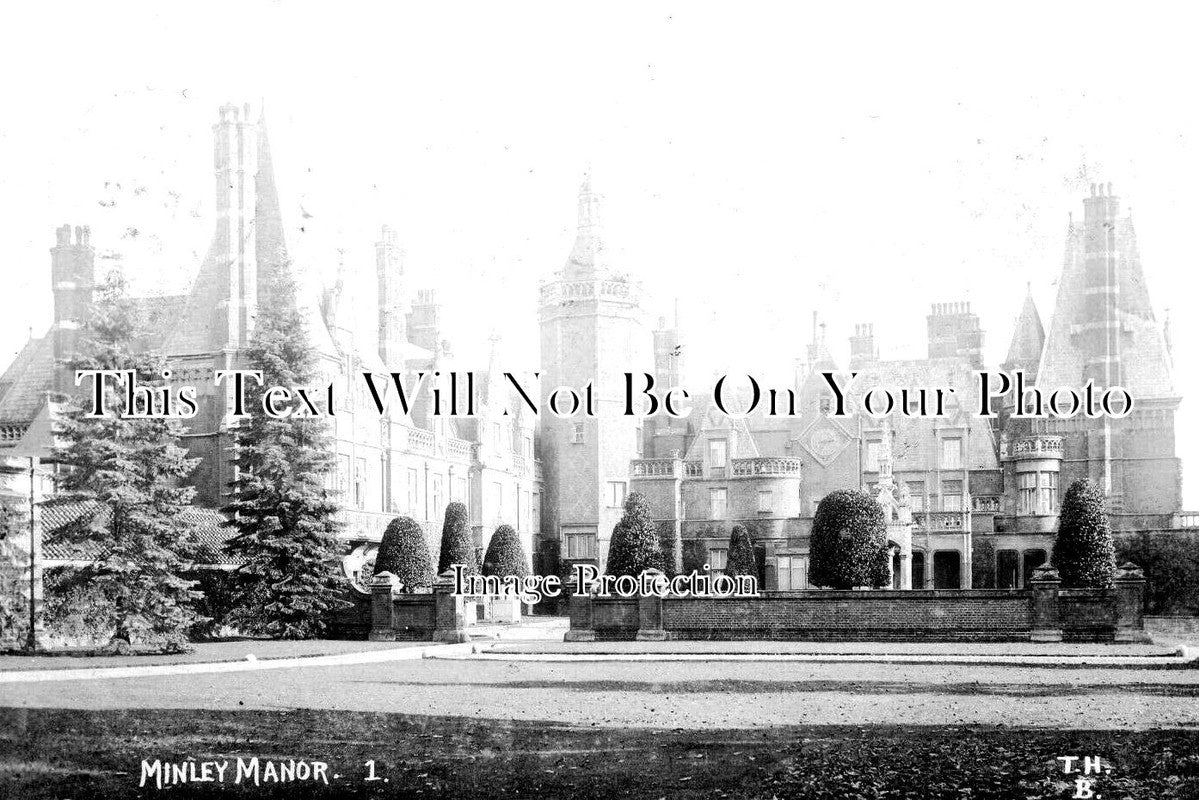HA 2979 - Minley Manor, Hampshire c1906