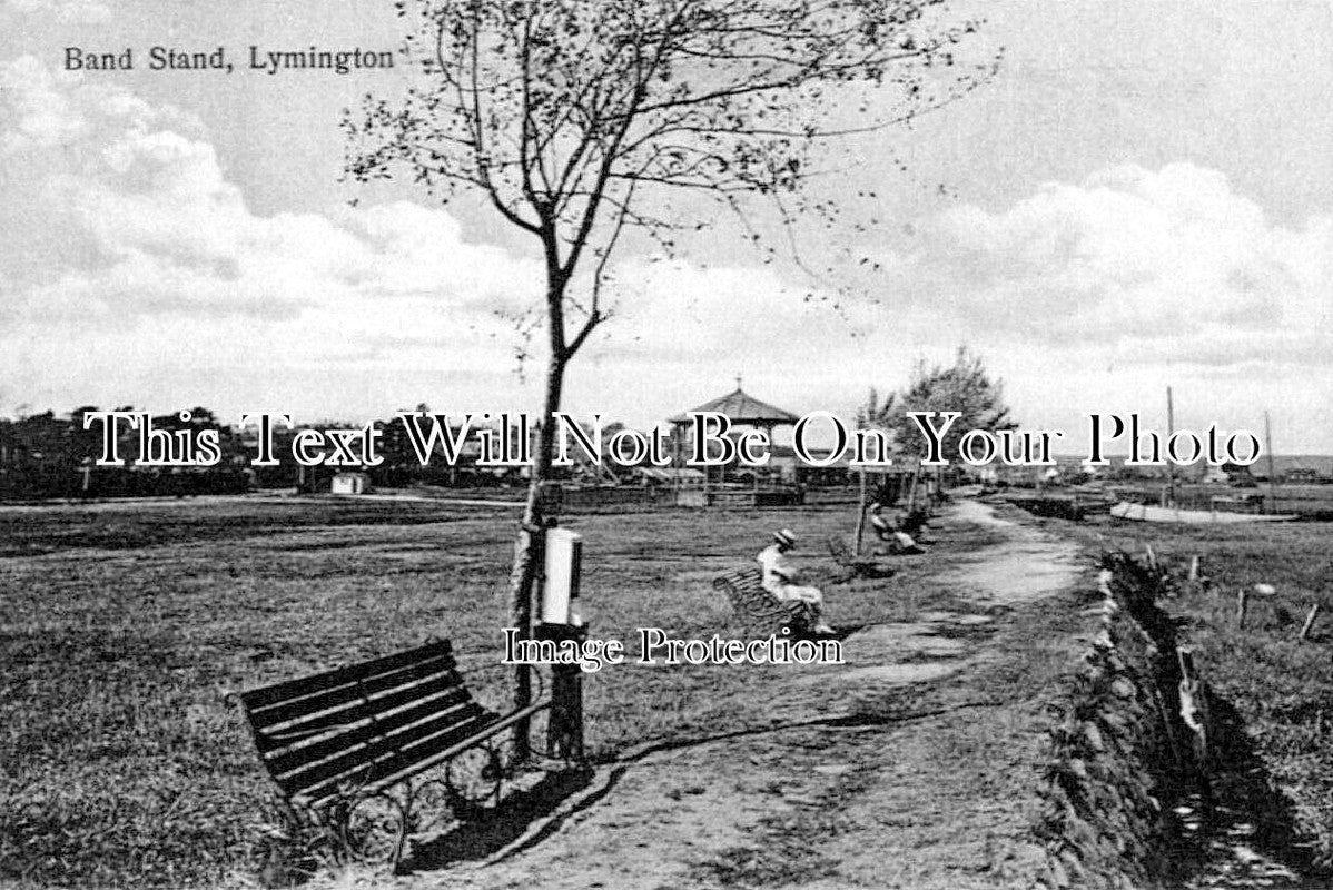 HA 3022 - Band Stand, Lymington, Hampshire