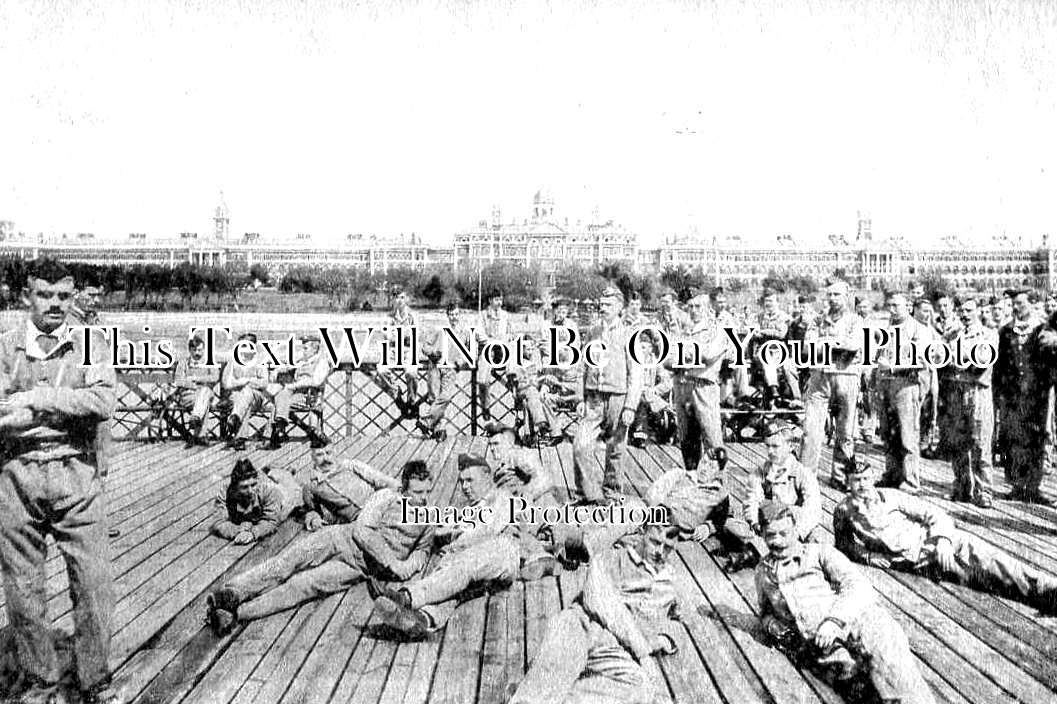 HA 3030 - Netley Military Hospital Wounded Soldiers, Hampshire c1917