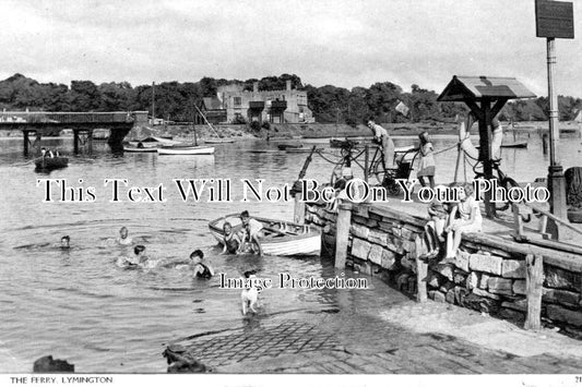 HA 305 - Lymington Quay, Hampshire