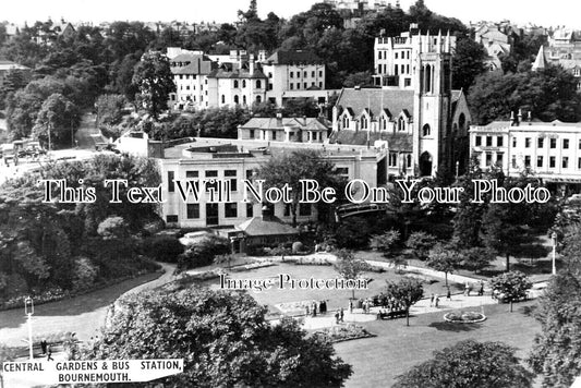 HA 3060 - Central Gardens & Bus Station, Bournemouth, Hampshire