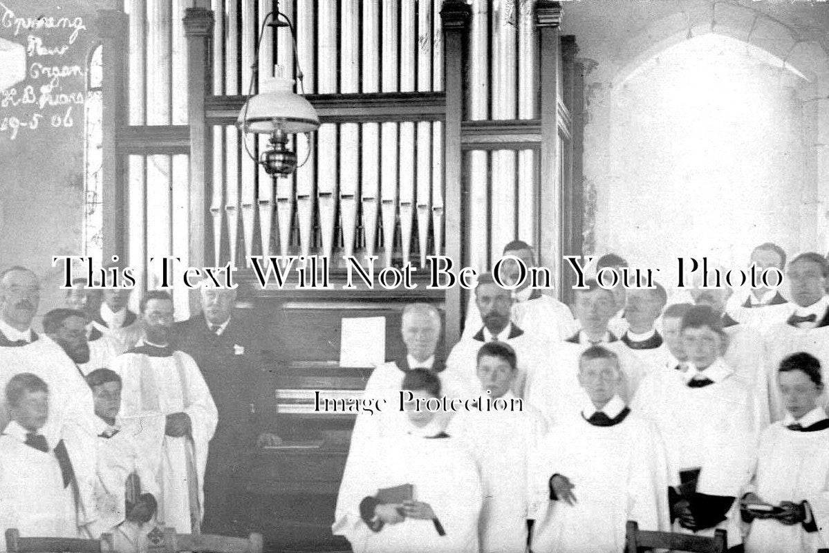 HA 3065 - Hurstbourne Priors Church Opening New Organ, Hampshire 1906