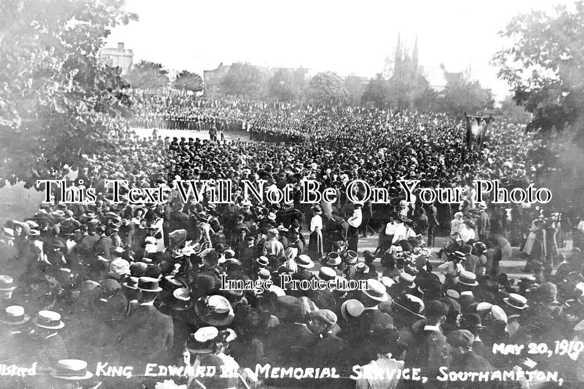 HA 3130 - King Edward VII Memorial, Southampton, Hampshire