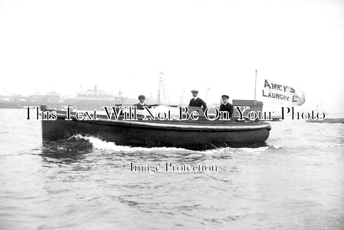 HA 3133 - Ameys Laundry Flag Boat, Southampton, Hampshire