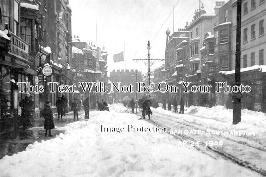 HA 3135 - Bargate Blizzard, Southampton, Hampshire 1908