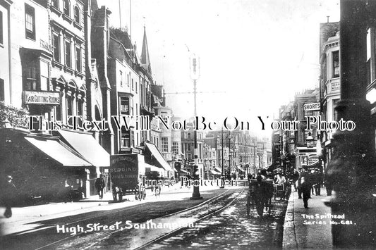 HA 3141 - High Street, Southampton, Hampshire c1905