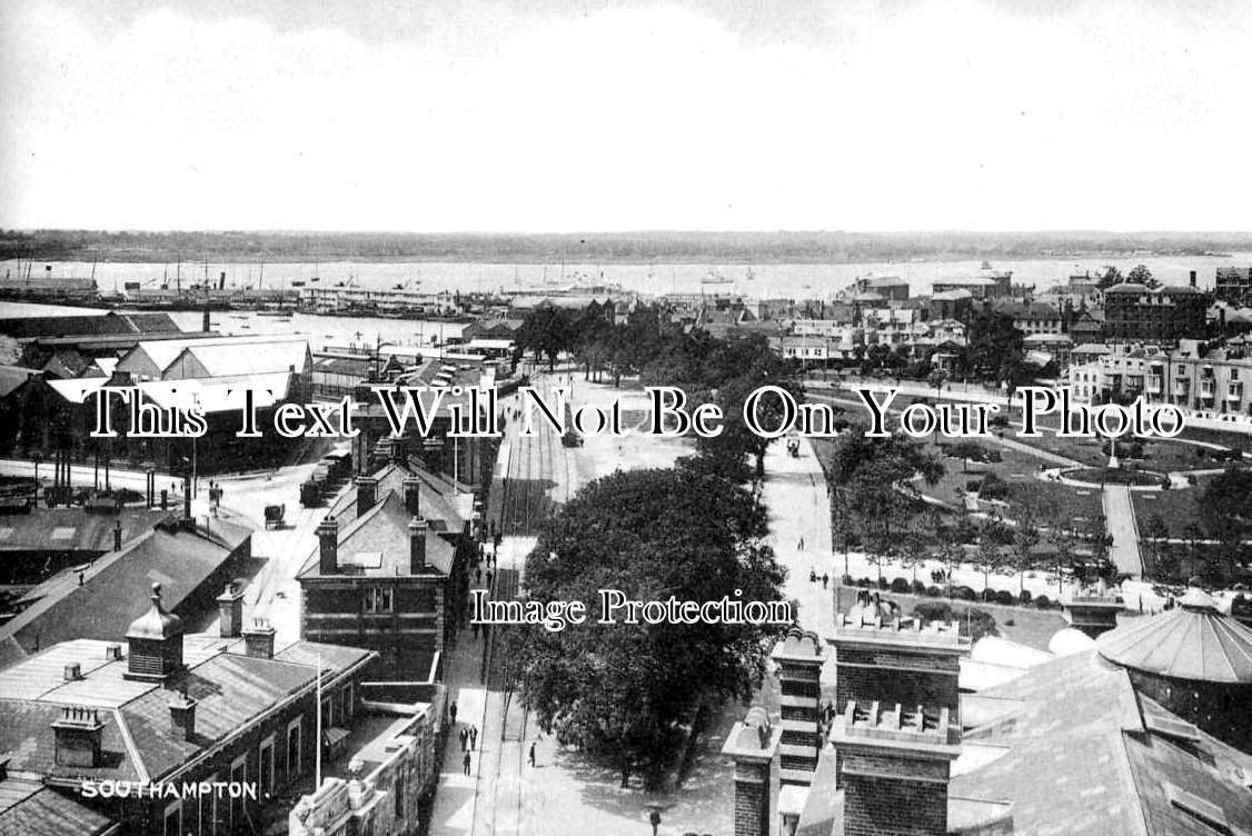 HA 3152 - Southampton Docks, Queens Park, Hampshire c1913