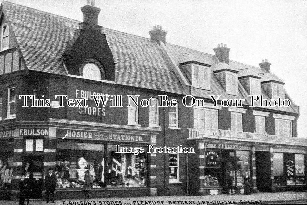 HA 316 - Shopfronts, Lee On Solent, Hampshire