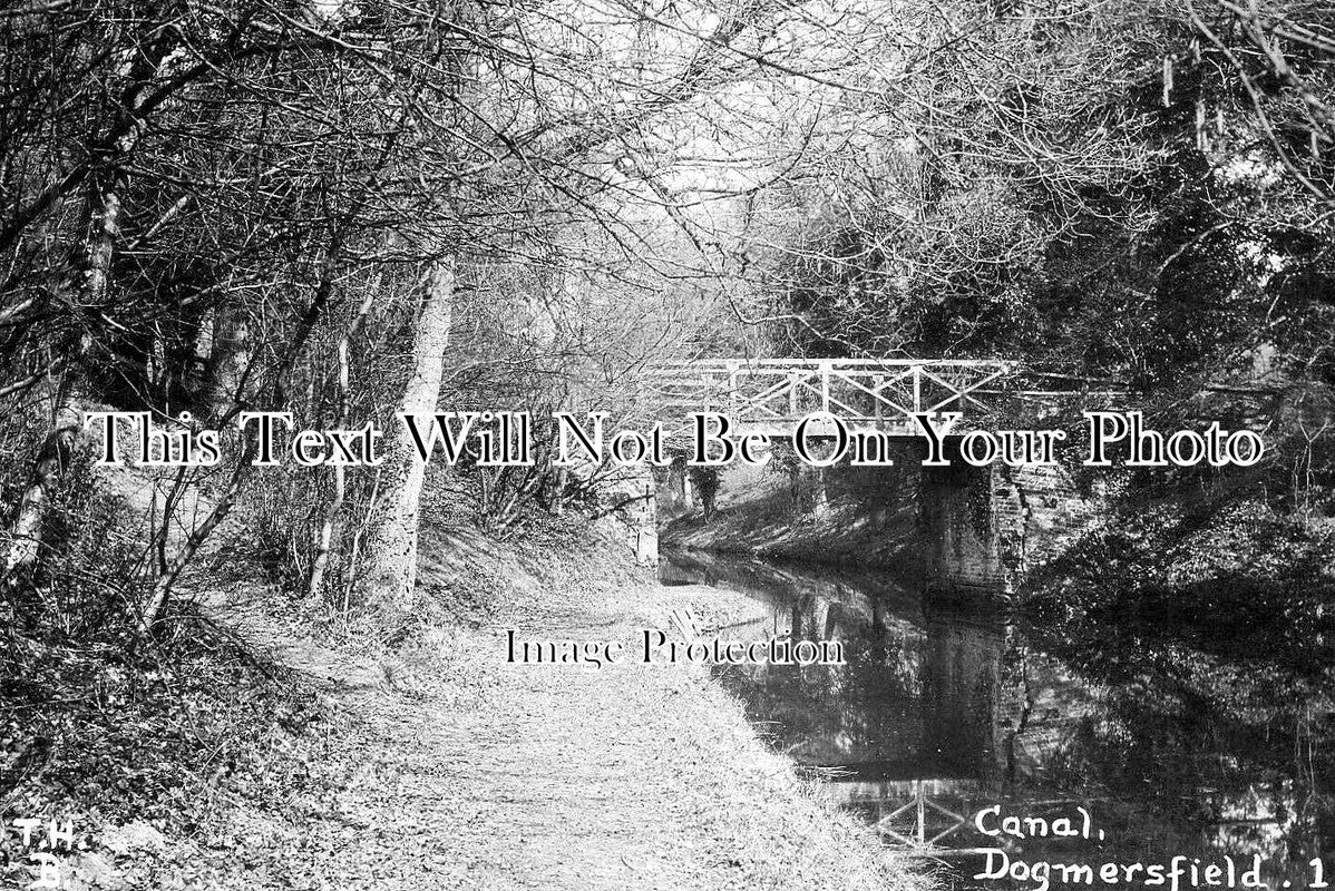 HA 3175 - The Canal Bridge, Dogmersfield, Hampshire c1913