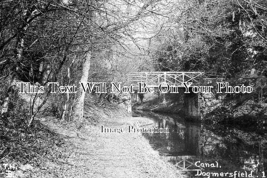 HA 3175 - The Canal Bridge, Dogmersfield, Hampshire c1913