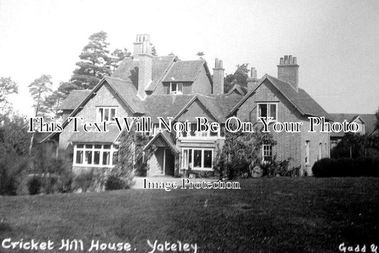 HA 3209 - Cricket Hill House, Yateley, Hampshire
