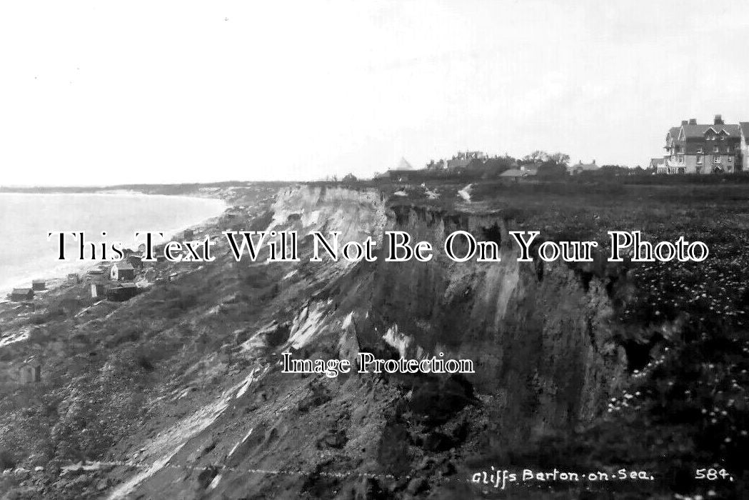 HA 3213 - Cliffs, Barton On Sea, Hampshire