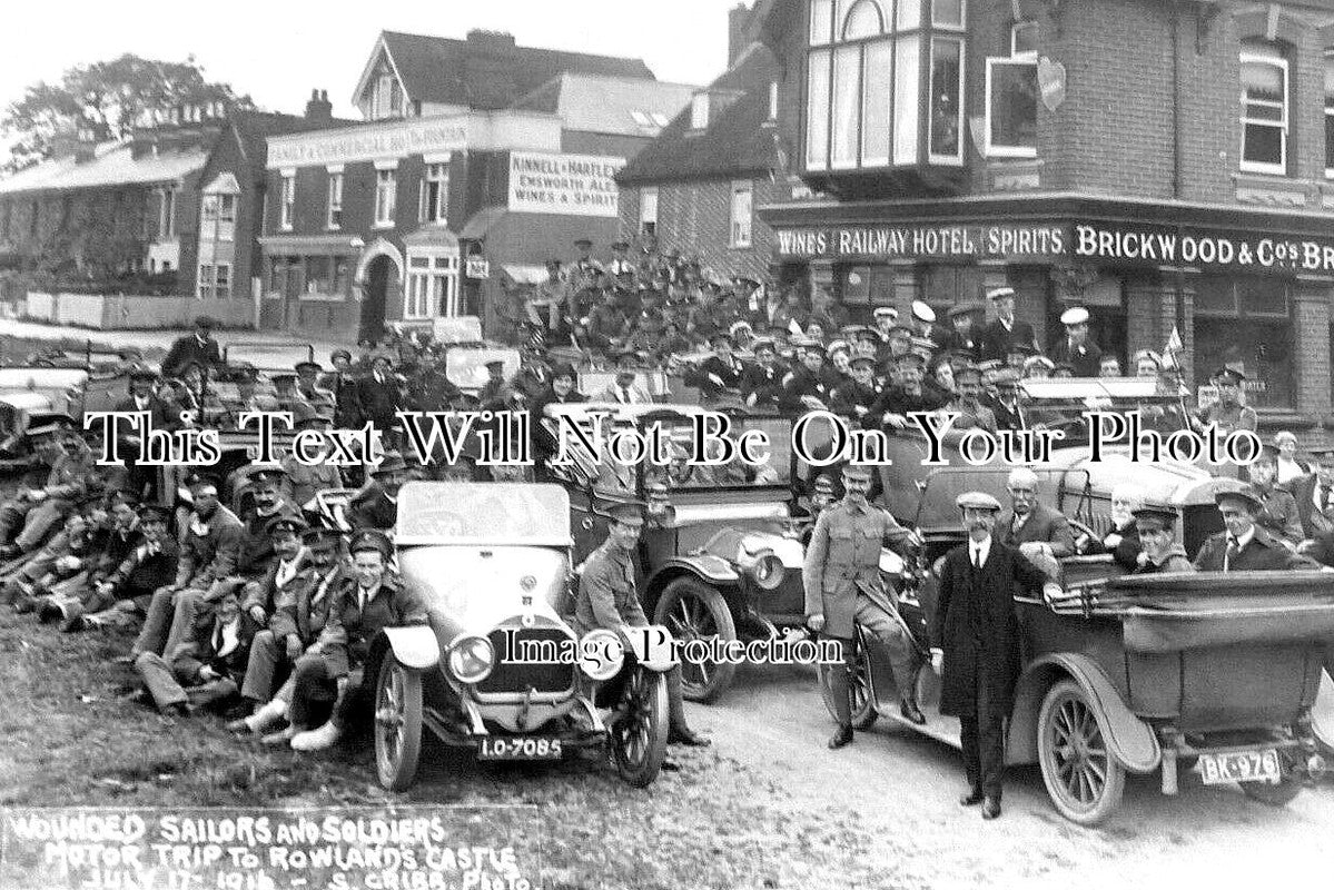 HA 3242 - Trip To Rowlands Castle, Southsea, Hampshire c1916