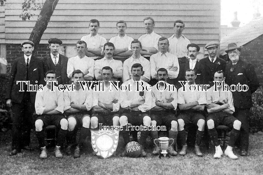 HA 3256 - Basingstoke Football Team, Hampshire 1906-07