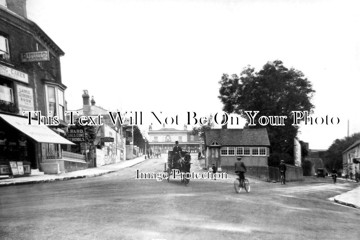 HA 3258 - Station Hill, Winchester, Hampshire c1908