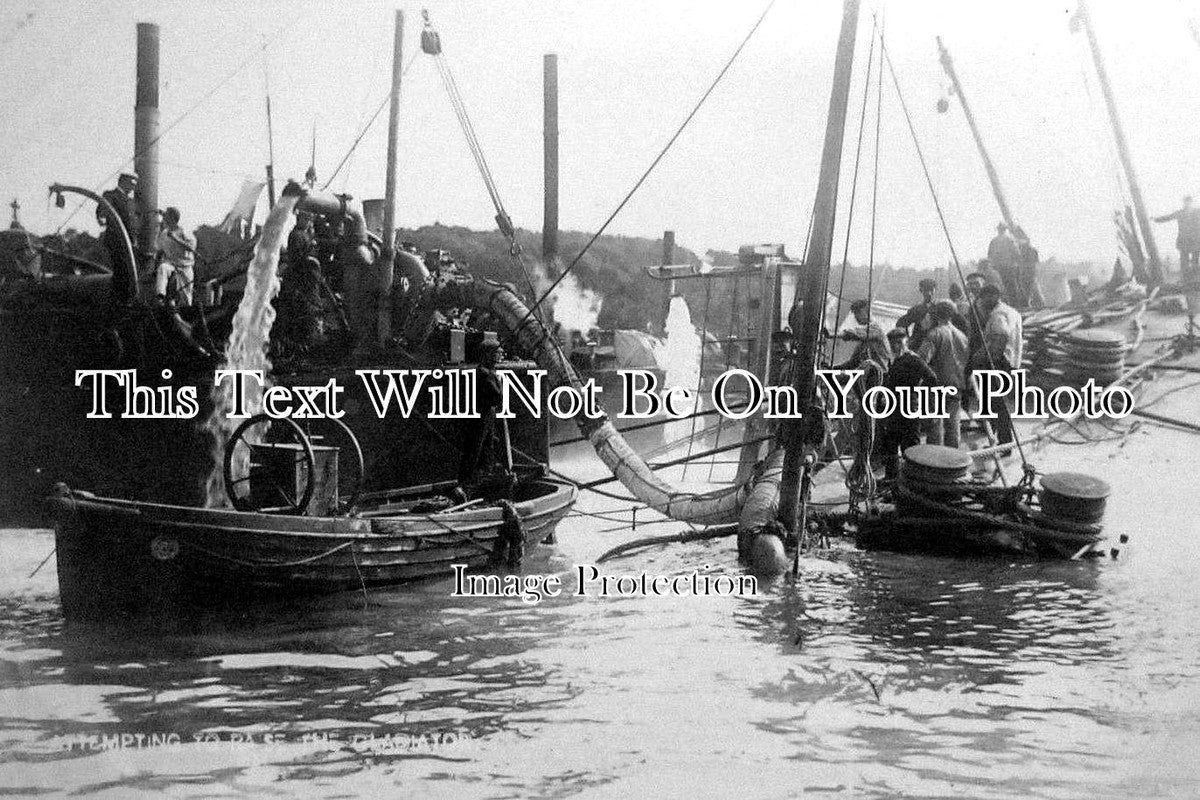 HA 33 - Attempt To Raise The Gladiator, Isle of Wight, Hampshire