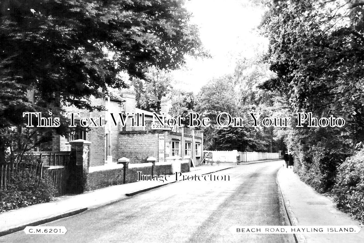 HA 3319 - Hotel Victoria Cafe, Beach Road, Hayling Island, Hampshire